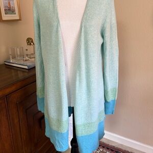 Claudia Nichole 100% Cashmere Ombre Duster Cardigan – NWT – $295 Retail